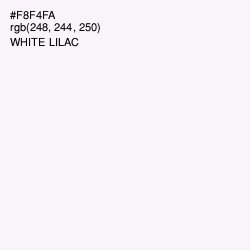 #F8F4FA - White Lilac Color Image